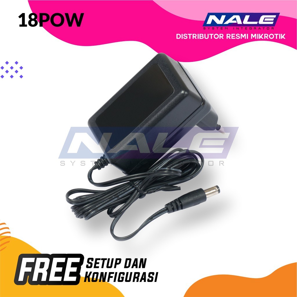 Mikrotik 18POW 24V 0.8A Mikrotik 18POW 24V 0.8A - Gambar 1