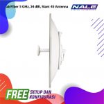 Ubiquiti airFiber 5 GHz, 34 dBi, Slant 45 Antenna - Gambar 3