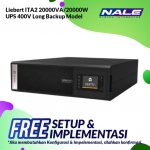 Vertiv Liebert ITA2 20000VA/20000KW UPS 400V Long Backup Model (included IS-UNITY-DP SNMP/Web Card, connection cable & mounting rail kits)