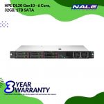 HPE P17081-B21 DL20 Gen10 - 6 Core, 32GB,  1TB SATA (4SSF) - Gambar 2