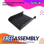 INDORACK Cantilever Shelf 2U, Depth 550mm (CS04)