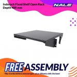 INDORACK Fixed Shelf Open Rack Depth 400 mm (FSOR40)