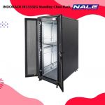 INDORACK IR11532G Standing Close Rack 32U 115mm Depth Glass Door - Gambar 2
