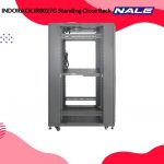 INDORACK IR8027G Standing Close Rack 27U 800mm Depth Glass Door - Gambar 2