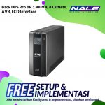 Back UPS Pro BR 1300VA, 8 Outlets, AVR, LCD Interface (BR1300MI)