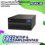 APC Easy UPS SRV RM 10000VA 230V with External Battery Pack,with RailKit(SRV10KRILRK)