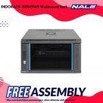 INDORACK WIR4506S Wallmount Rack 6U-450mm Depth Single Glass Door