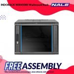 INDORACK WIR4508S Wallmount Rack 8U-450mm Depth Single Glass Door