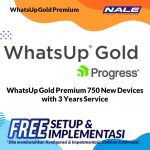 WhatsUp Gold Premium 750 New Devices with 3 Years Service