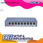 HIKVISION 8 Port Fast Ethernet Unmanaged POE Switch (DS-3E0109P-E(C))
