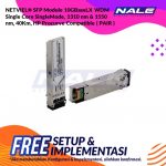 NETVIEL® SFP Module 10GBaseLX WDM Single Core SingleMode, 1310 nm & 1550 nm, 40Km, HP Procurve Compatible ( PAIR )
