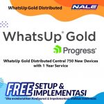 WhatsUp Gold Distributed Central 750 New Devices with 1 Year Service