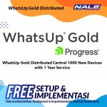 WhatsUp Gold Distributed Central 1000 New Devices with 1 Year Service