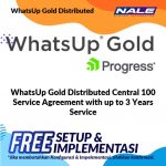 WhatsUp Gold Distributed Central 100 Service Agreement with up to 3 Years Service