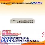 Ruckus Paket Complete Compact Switch 12-Port PoE (ICX7150-C12P-2X10G)