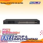 Ruckus Paket Complete Compact Switch 24-Port (ICX7250-24-2x10G)
