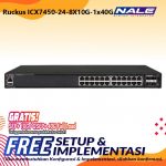 Ruckus Paket Complete Compact Switch 24-Port (ICX7450-24-8X10G-1x40G)