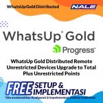 WhatsUp Gold Distributed Remote Unrestricted Devices Upgrade to Total Plus Unrestricted Points