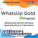 WhatsUp Gold Total Plus 100 Service Agreement with up to 3 Years Service