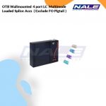 Netviel OTB Wallmounted 4 port LC  Multimode Loaded Splice Accs  ( Exclude FO Pigtail ) (NVL-OTB-WM-24/4-MM-LC-S)