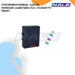 Netviel OTB INDIBOX DINRAIL  4 port SC  Multimode Loaded Splice Accs  ( Exclude FO Pigtail ) (NVL-OTB-INB-12/4-MM-LC-S)