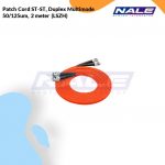 Netviel Patch Cord ST-ST, Duplex Multimode 50/125um, 2 meter (LSZH) (NVL-DPMM2-ST-ST-002)