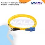 Netviel Patch Cord ST-SC, Duplex Singlemode 9/125um, 10 meter (LSZH) (NVL-DPSM1-ST-SC-010)