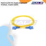 Netviel Patch Cord SC-SC, Duplex Singlemode 9/125um, 3 meter (LSZH) (NVL-DPSM1-SC-SC-003)