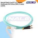 Patch Cord ST-LC, Duplex Multimode 50/125um OM3, 2 meter (LSZH) (NVL-DPMM3-ST-LC-002)