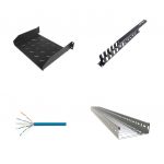 Rewiring Close Rack 15-45 U [ Include : Wire Management, Cantilever, Tray Galvanized, UTP Cable, Connector, Berrel, Tagging, Etc ] - Gambar 2