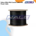 Dahua 200m RG6 Coaxial Cable with Power Cable (DH-PFM940I-6N/2)