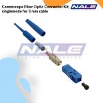 Commscope Fiber Optic Connector Kit, singlemode for 3 mm cable (5504646-1)