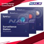 Synology 4 license for cameras and I/O modules