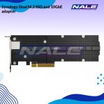 Synology Dual M.2 SSD and 10GbE adapter (E10M20-T1)
