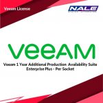 Veeam 1 Year Additional Production  Availability Suite Enterprise Plus - Per Socket
