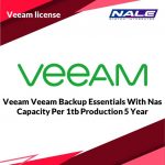 VEEAM VEEAM BACKUP ESSENTIALS WITH NAS CAPACITY PER 1TB PRODUCTION 5 YEAR
