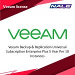 Veeam Backup & Replication Universal Subscription Enterprise Plus 5 Year Per 10 Instances