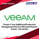 Veeam 1 Year Additional Production Management Pack For Microsoft System Center - Per Socket
