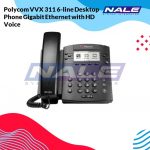 Polycom VVX 311 6-line Desktop Phone Gigabit Ethernet with HD Voice