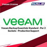 Veeam Backup Essentials Standard - Per 2 Sockets - Production Support