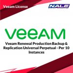 Veeam Renewal Production Backup & Replication Universal Perpetual - Per 10 Instances