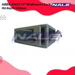 ABBA-RACK 19″ Wallmount Rack With Removable Side Panel 4U depth 500mm