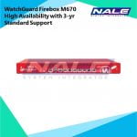 WatchGuard Firebox M670 High Availability with 3-yr Standard Support