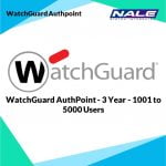WatchGuard AuthPoint - 3 Year - 1001 to 5000 Users