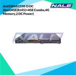 AntiDDoS1550-D DC Host(4GE(RJ45)+4GE Combo,4G Memory,2 DC Power)