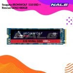 Seagate IRONWOLF  510 SSD + Rescue GEN3 480GB
