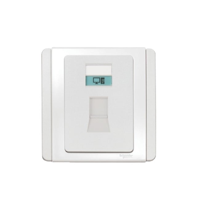 STOP KONTAK DATA SCHNEIDER NEO E3031RJ5E_WW 1G CAT5 WHITE