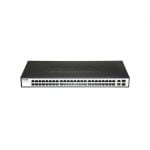 D-Link 48-Port 10/100Mbps + 2-Port 10/100/1000BaseT/SFP combo Unmanaged Standalone Switch DES-1050G