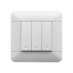 Schneider Saklar Triple Arcato 3G 1W White (E8133L1_WE)