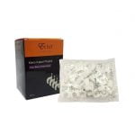 ECLAT KLEM KABEL 20MM PUTIH PAKU BETON ROUND CABLE CLIPS NO 20